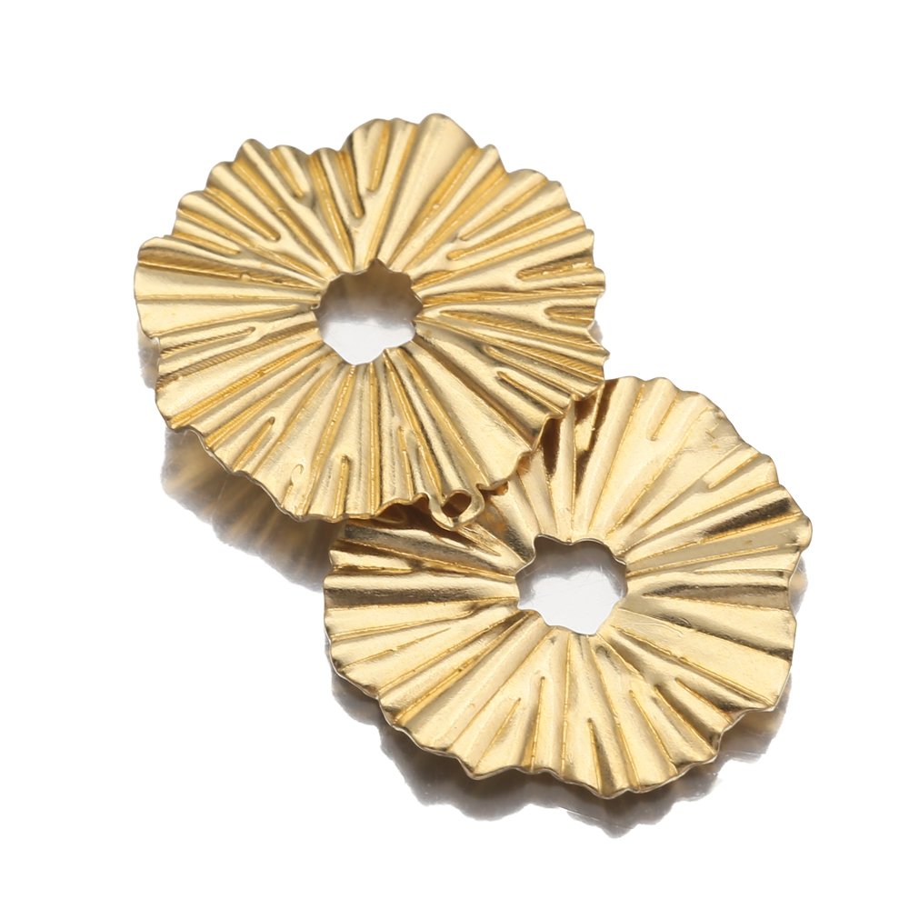 20pcs/Lot Brass Sun Flowers Ch - Ethnic Fashion Jewellery 评论和价格