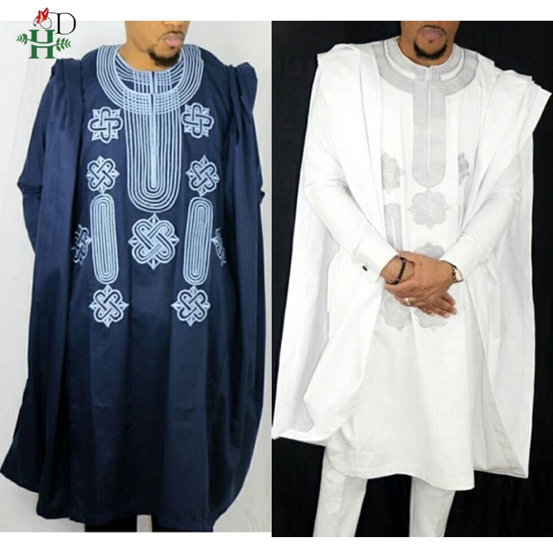 H&D African Suit For Men Robe  - Boubou Men Africa 评论和价格