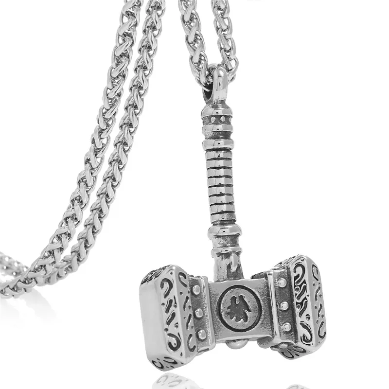 Thor Hammer Necklace NORRON Su - Ethnic Fashion World 评论和价格